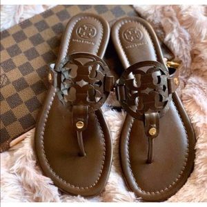Tory Burch Chocolate Sandals